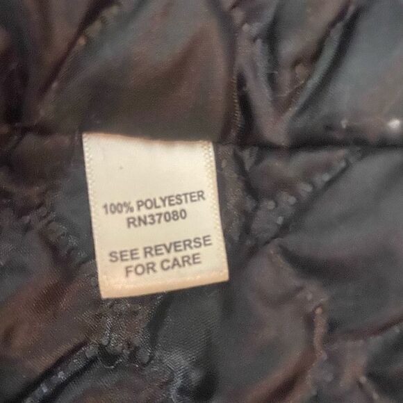 Cato Black Animal Print Faux Fur Open Front. Oat - Picture 5 of 6